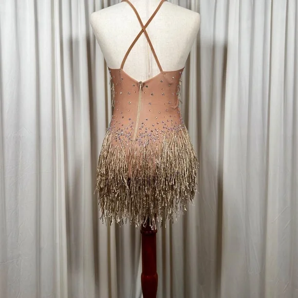 Ballroom Latin Salsa Dress - Picture 4 of 5